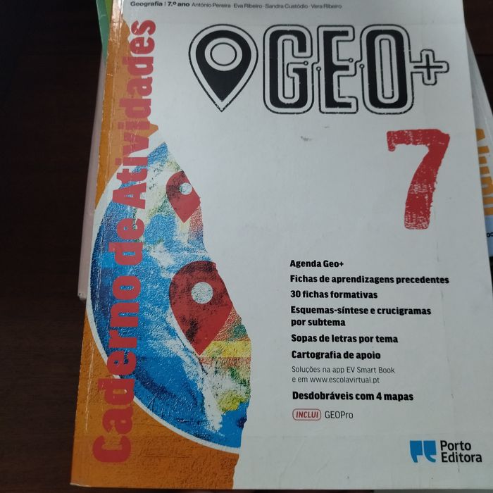 4 Livros de fichas 7° ano