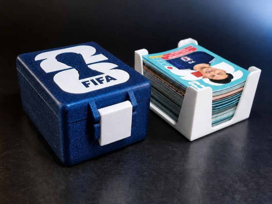 Caixa para cromos do Mundial 2026
