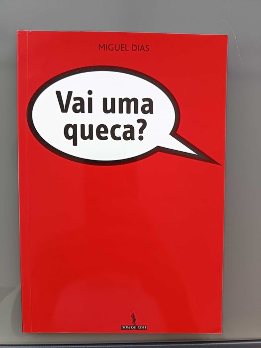 Livro: " Vai uma queca ? " de Miguel Dias, em ótimo estado, como novo.