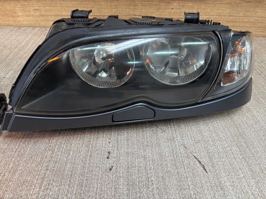 lampa/reflektor przedni lewy, prawy bmw e46 lift