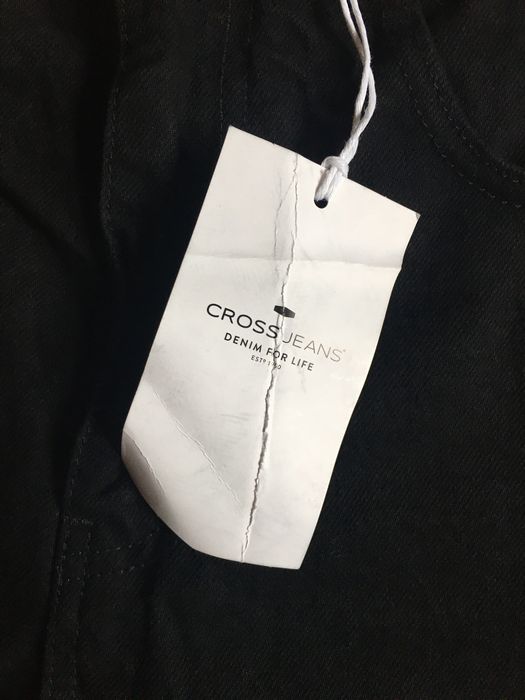 Spodenki jeansowe czarne Cross Jeans nowe
