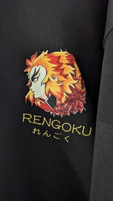 Худі з принтом Ренгоку