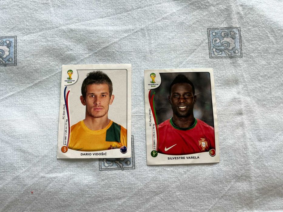 Cromos autocolantes Panini mundial 2014 - novos