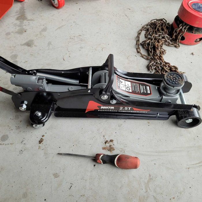 NOWY Podnośnik Samochodowy Hydrauliczny Żaba Lewarek Mobilny Warsztat