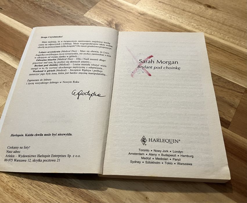 Brylant pod choinkę Sarah Morgan