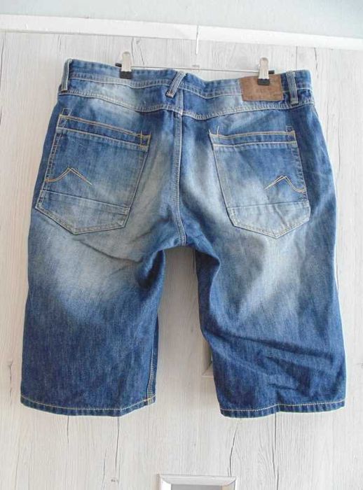 C&A Denimite szorty jeansowe męskie z kieszeniami pas 98 cm