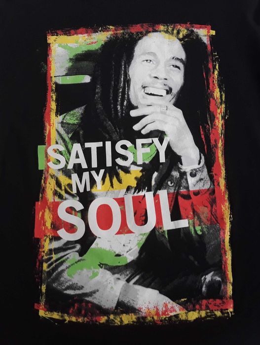 Футболка мерч Bob Marley, довжина 65 см.