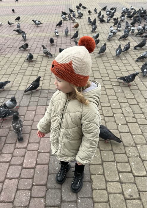 Куртка zara для дівчинки