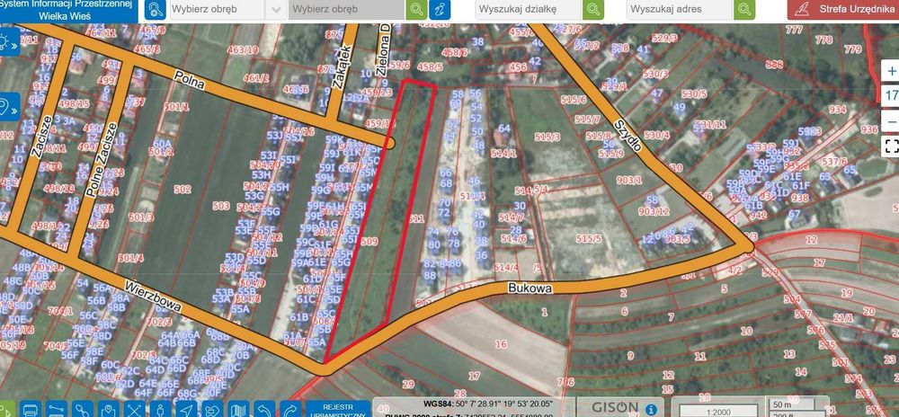 działka inwestycyjna