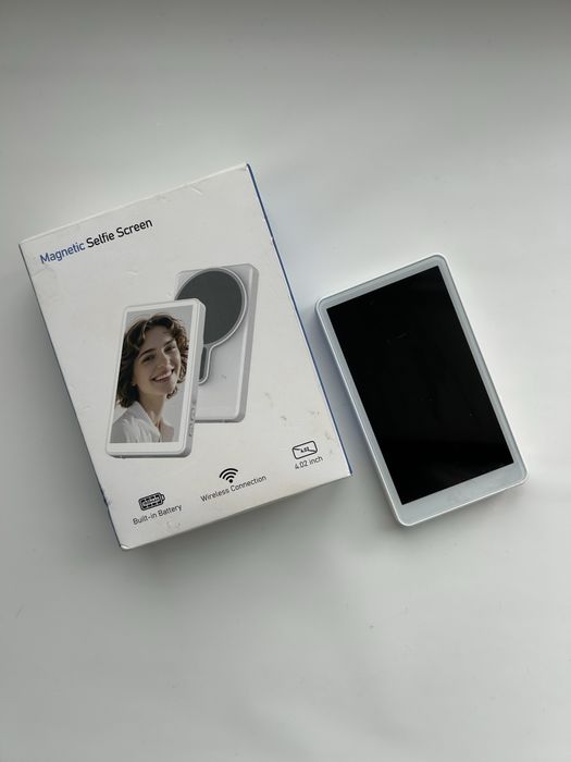 Магнітний екран з динаміками для селфі та блогу. Селфі екран монітор