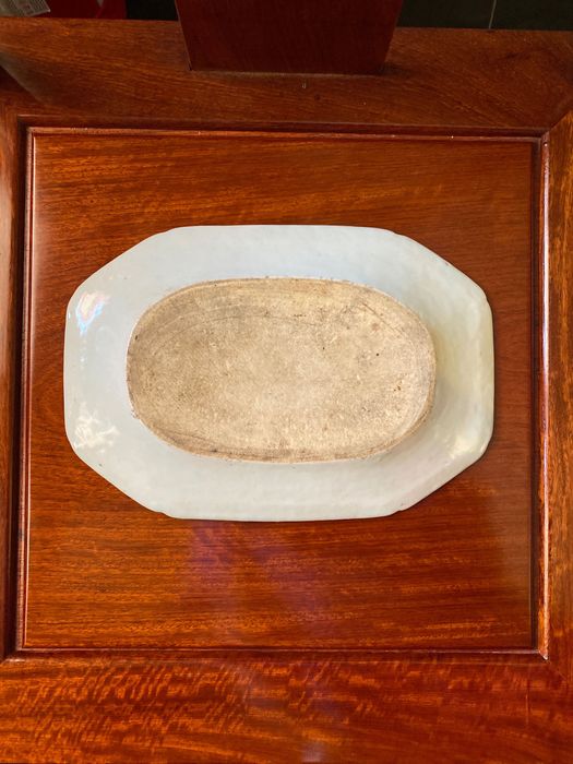 Travessa porcelana Chinesa séc XVIII Original 25 cm