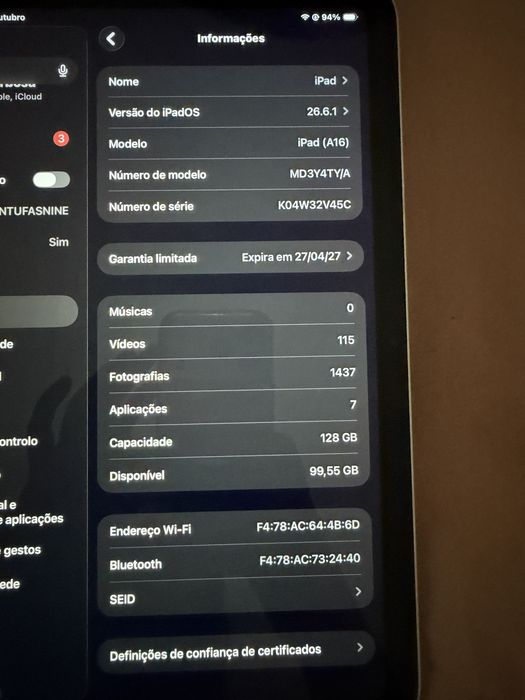 Ipad (A16) 128GB