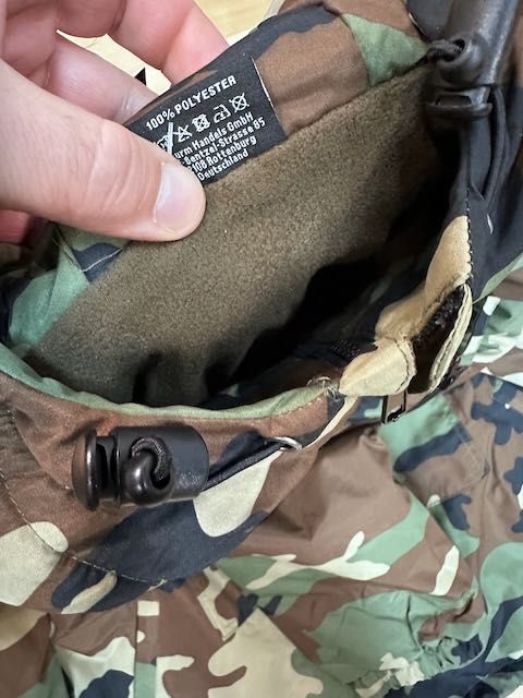 kurtka anorak mil-tec woodland xl winter