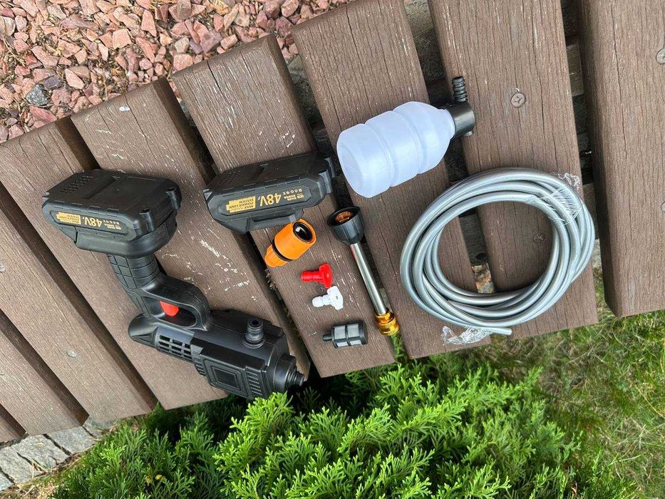 Акумуляторна мийка високого тиску ‼️ Акумуляторна мийка для авто. 2акб