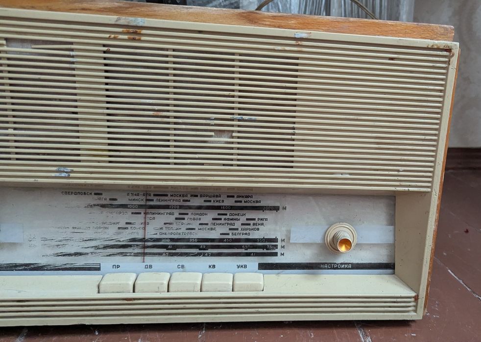 Радіола Чайка М, лампова
