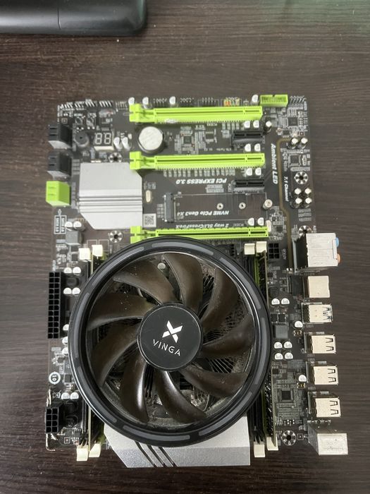 Продам материнку і відео карту