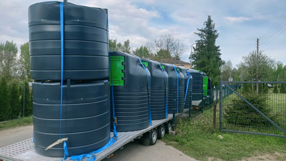 Zbiornik do RSM 10 000 litrów 10m3 FORTIS FARM RSM 22000 Zbiorniki NA ROPE DIESEL 400L 1500 2500 5000 NA WODE BRUDNĄ DESZCZÓWKE WODĘ CZYSTĄ DOSTAWA