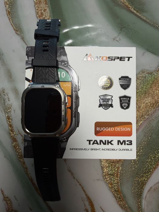 Смарт годиник Kospet tank m3
