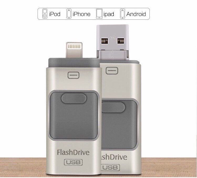 Флешка 32/64gb. для iPhone айфон 3в1 пам‘ять для Андроїд та ПК