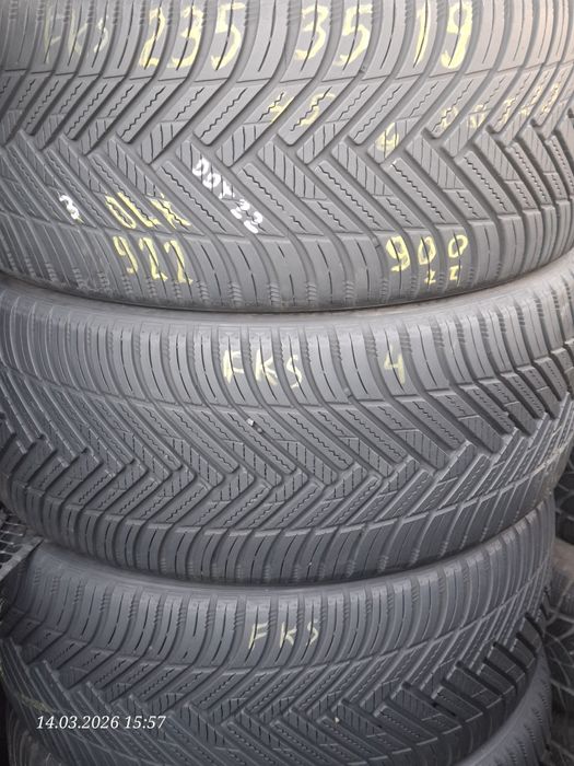 Sprzedam komplet opon wielosezonowych Hankook kinergy 4s