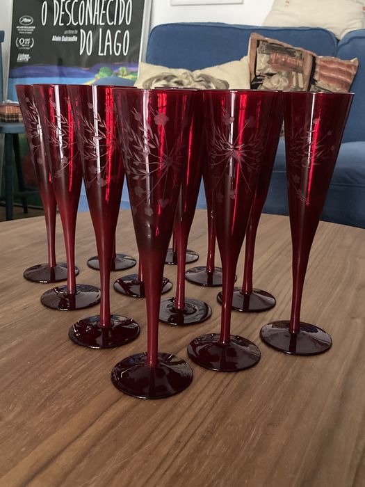 12 taças champanhe flutes zara home