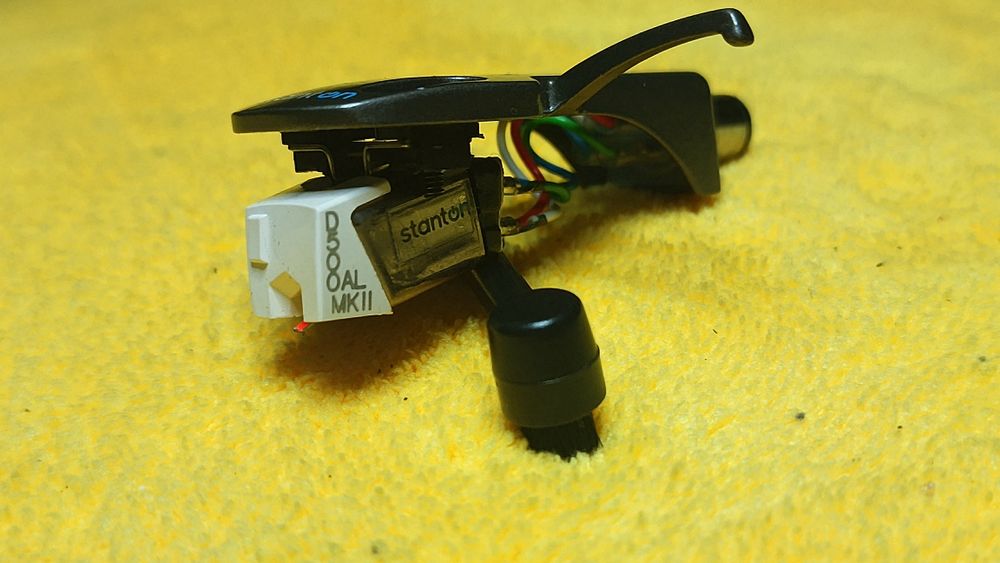 System z iglą headshell  Stanton Craze D500 MKII
