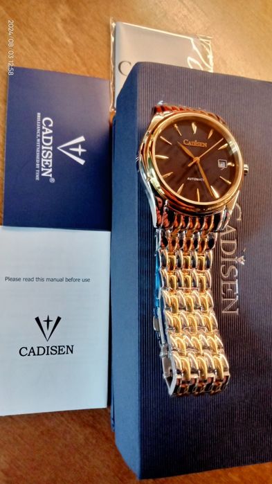 Часы муж.Cadisen хомажCertina40мм