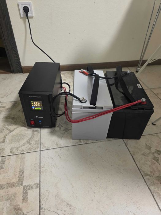 ДБЖ з прав синусоїдою Europower PSW-EPB1500TW24 (1050 Вт) під зовн АКБ