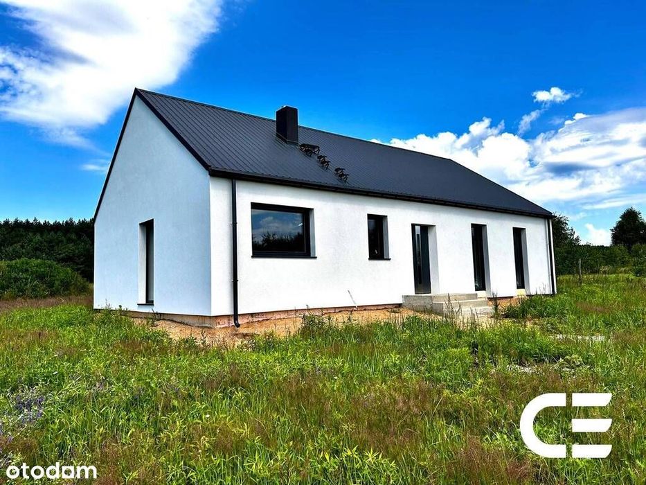 Nowoczesny dom przy lesie | 100 m² | 1027 m²