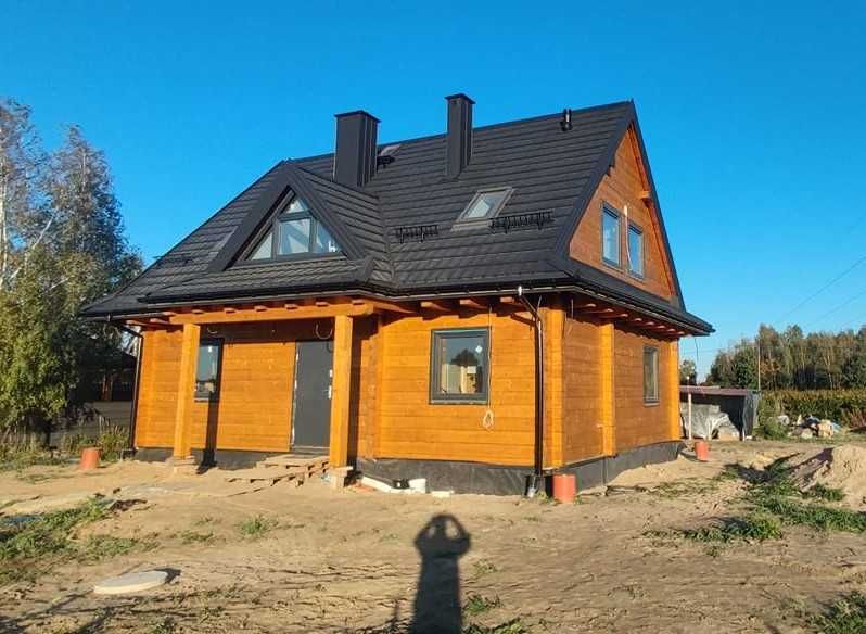 Domy z bali drewnianych, BSH, bal klejony