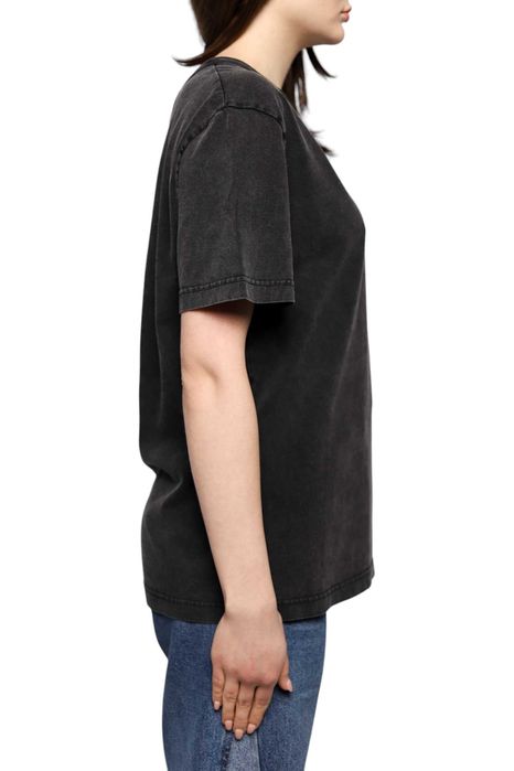 Футболка Alexander Wang Acid Wash Tee In High Twist Jersey