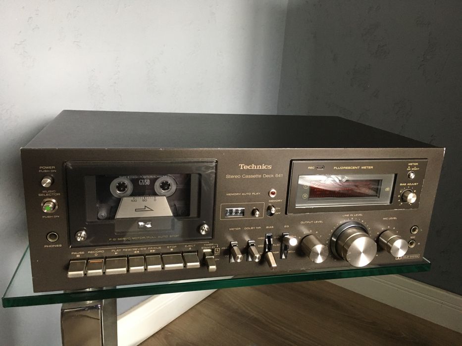 Technics RS-641 magnetofon deck hi end vintage