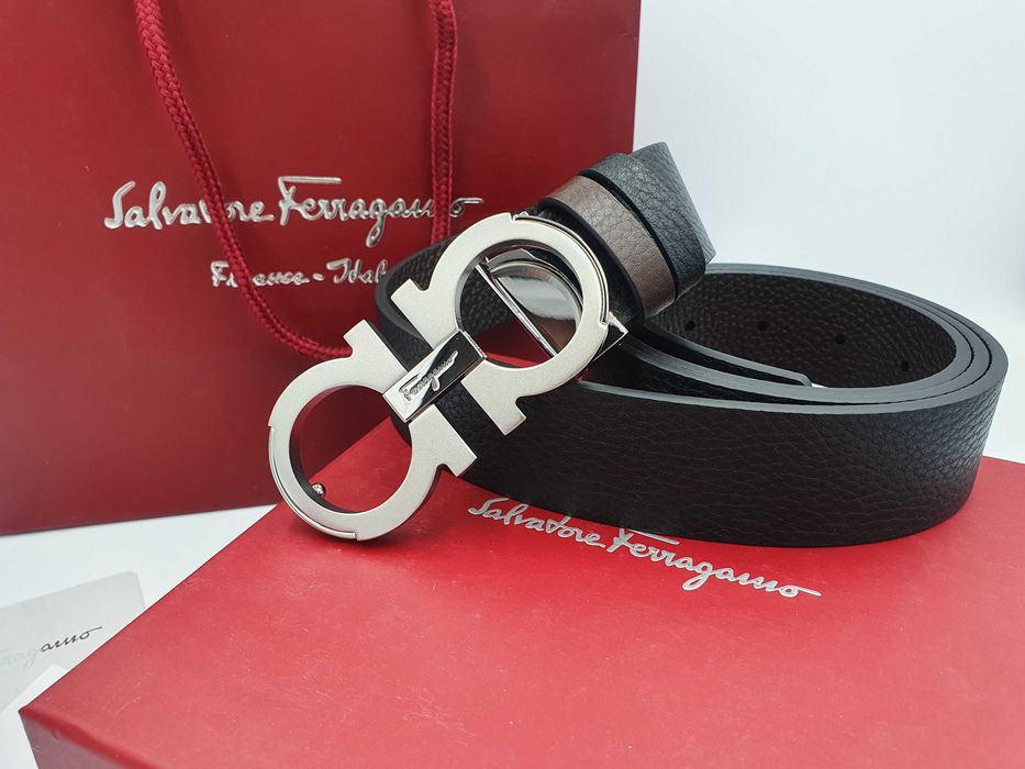 чоловічий ремінь Salvatore Ferragamo Мужской ремень SF