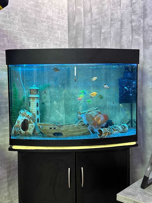 Аквариум 120 литров+Тумба