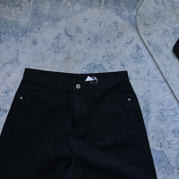 Широкі чорні джинсові шорти baggy oversized sk8 y2k jaded london skater opium rap bootcut flared оверсайз реп базові