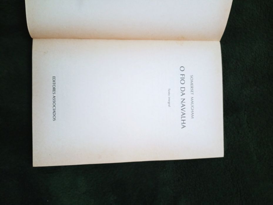 O fio da navalha – Somerset Maugham The Razor's Edge -excelente estado