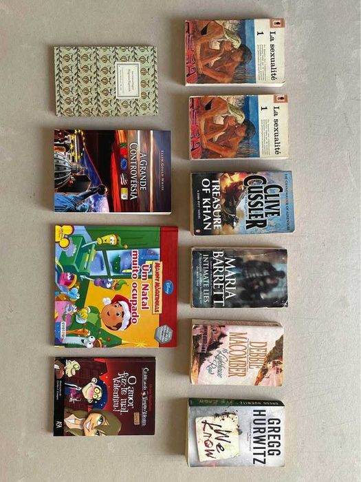 Lote recheio livros (auto-ajuda, poesia, romance, literatura infantil)