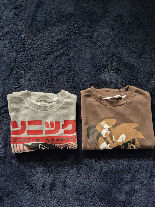 Dwie bluzy Sonic  hm