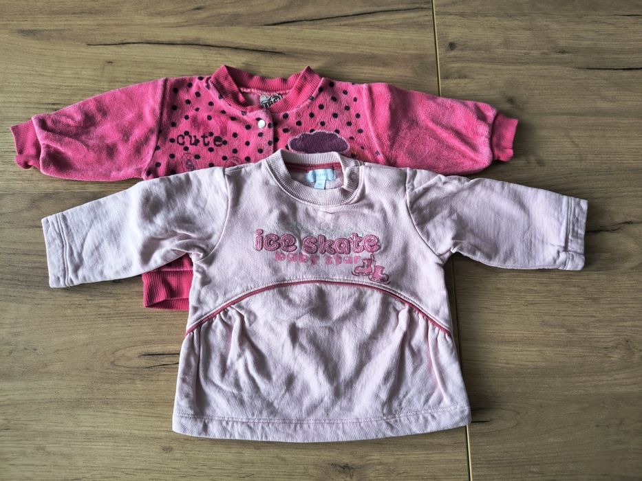Zestaw bluz sweterków niemowlęcych rozmiar 68