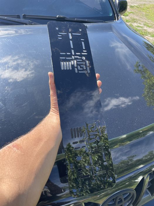 Номерна рамка Toyota LC Prado , тойота прадо , рамка під номер