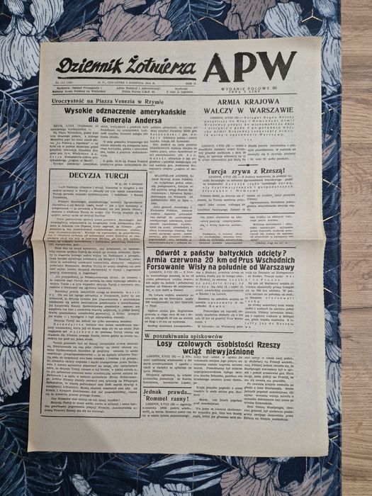 Gazeta Dziennik Żołnierza APW