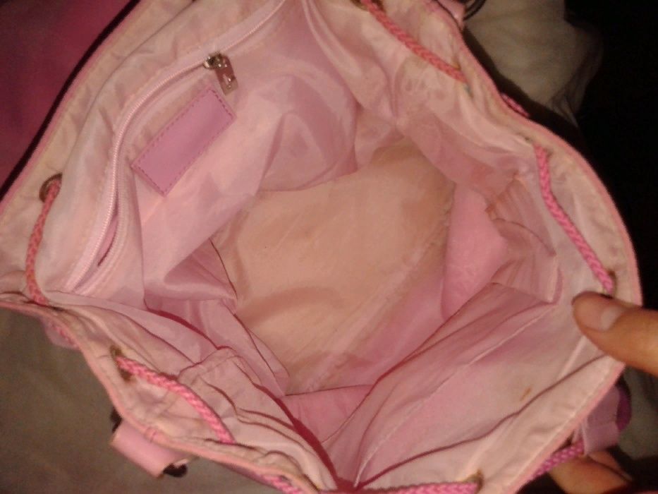 Рюкзак милый снеговик розовый