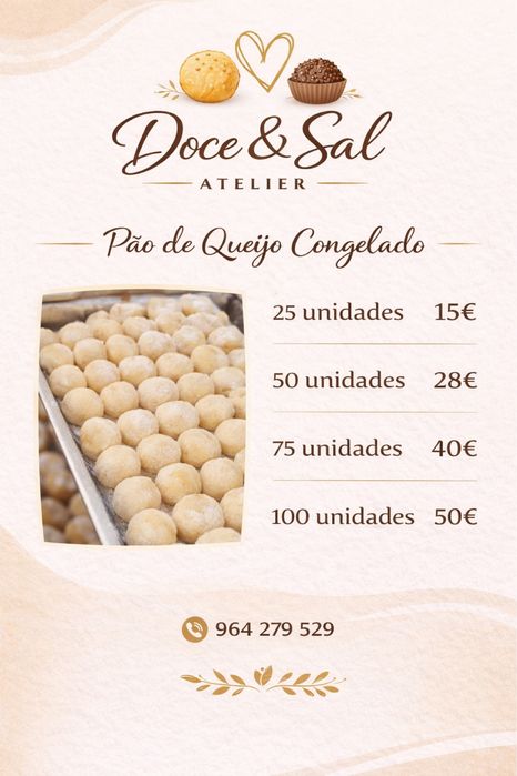Pão de Queijo artesanal