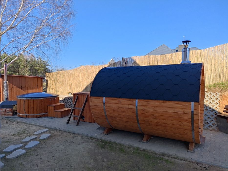 Dom całoroczny z Ruską Banią i Sauną