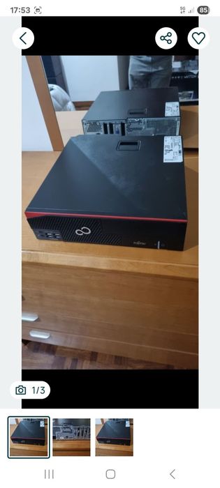 Fujitsu esprimo d556 intel G4400 6th DDR4 ssd gt710 2gb win11 pro 25h2