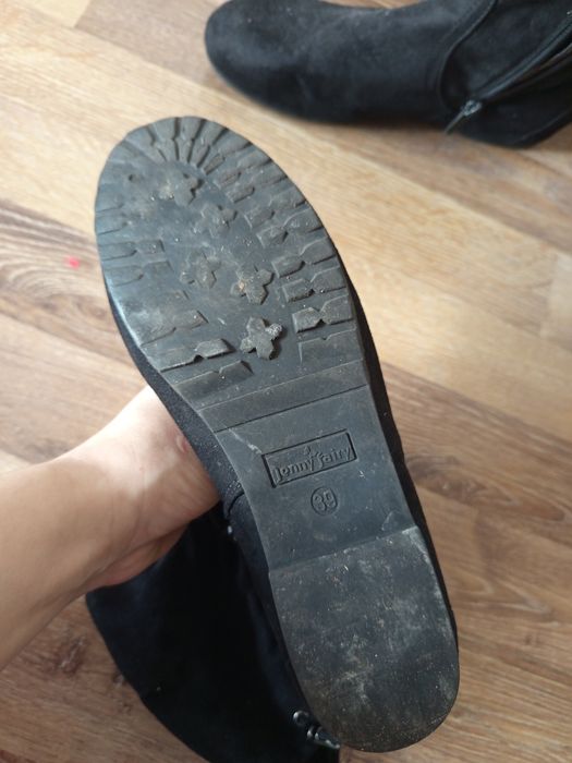 Buty botki CCC Jenny Fairy welurowe