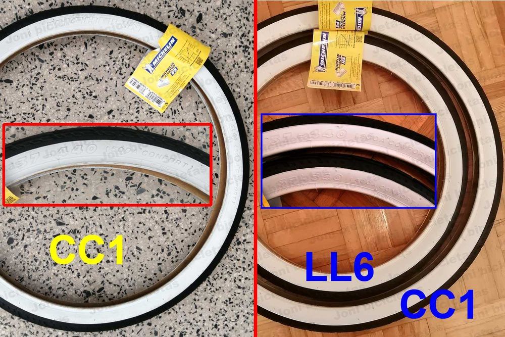 Pneus raros e câmaras de ar de bicicleta