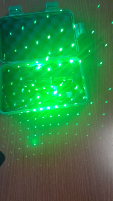 Laser z blokadą na kluczyk