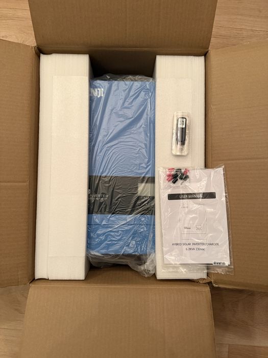 Гібридний інвертор Anenji 6200w, WiFi