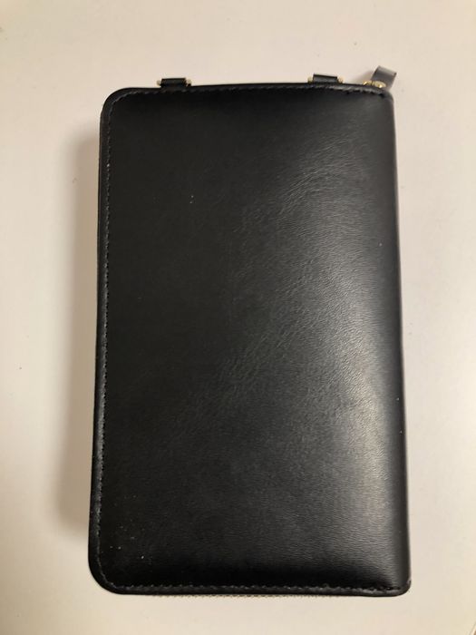 Portfel z etui na okulary na ramię